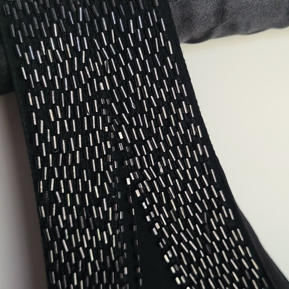 Joie beaded silk chiffon v-neck sleeveless top - Picture 10 of 11